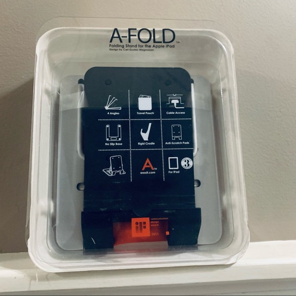 NWT AREXIT “A-FOLD” iPad / Tablet Folding Stand - Picture 9 of 9